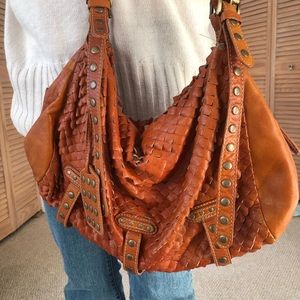 Vintage Bottega Veneta leather bag Made In Italy